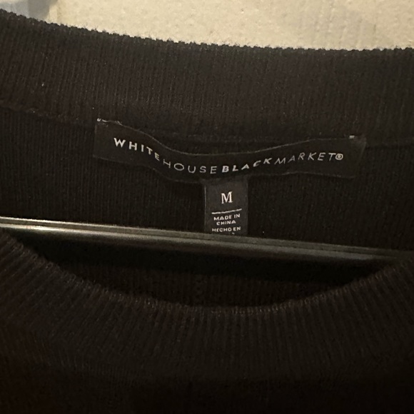 White House Black Market Long Sleeve Light Sweater - Picture 4 of 4